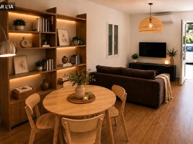Appartement F2 de 50 m2 refait à neuf avec terrasse et place