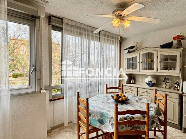 Appartement F2 loggia