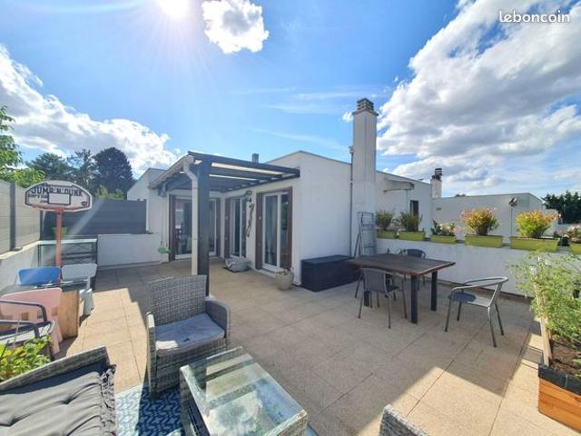 Appartement F4 82m² | Terrasse 40m² sans vis à vis | Proche gare et commerces