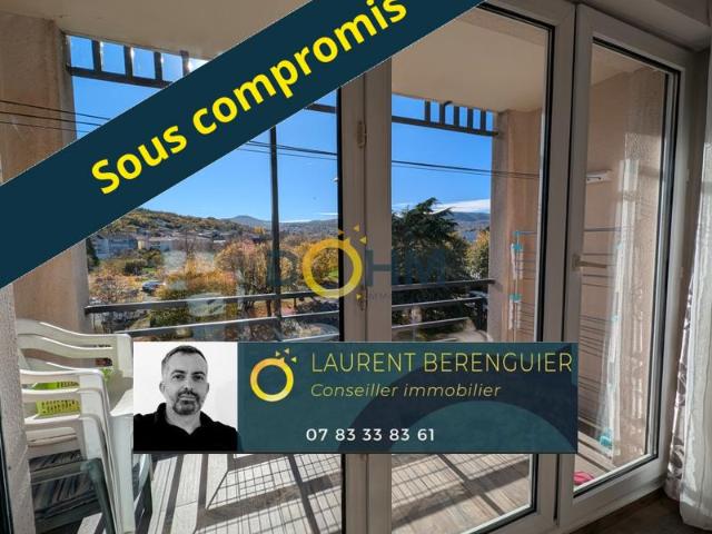 Appartement F4 avec balcon et box individuel