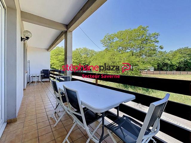 Appartement F4 avec terrasse, jardin, garage et parking à Marmoutier