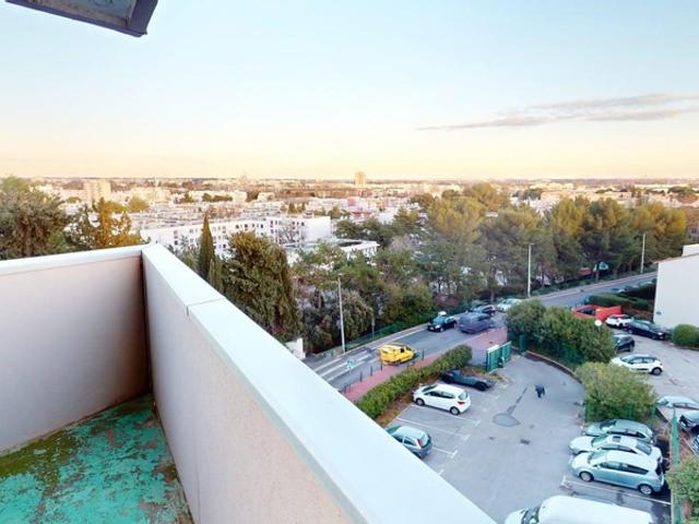 Appartement F4 Montpellier Vue exceptionnelle, balcon, cli
