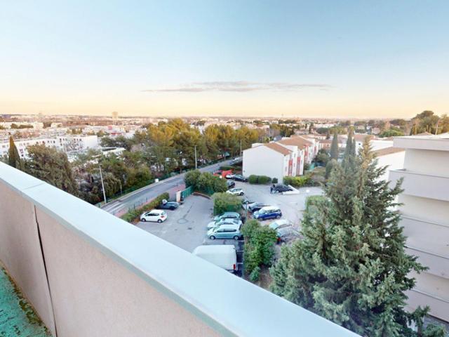 Appartement F4 Montpellier Vue exceptionnelle, balcon, cli