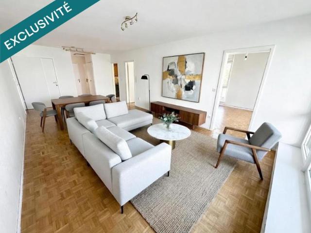 Appartement F5 avec grand balcon et box en ss sol