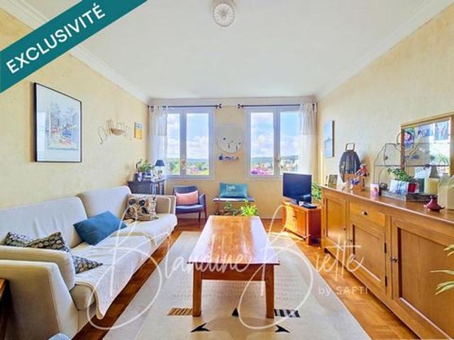 Appartement familial 3 chambres à 800 m du RER