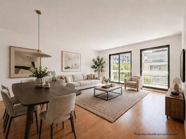 APPARTEMENT FAMILIAL EN ETAGE ELEVE AVEC BALCON