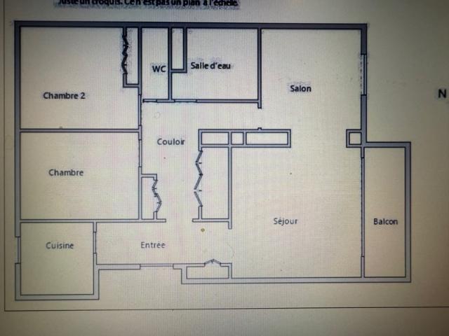 Appartement familiale à vendre 4 pièces CERGY face au parc de la prefecture 95