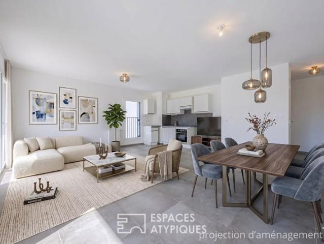 Appartement famillial avec terrasse et garage