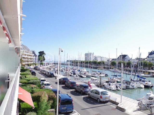 Appartement face au port de La Baule Le Pouliguen, vue mer