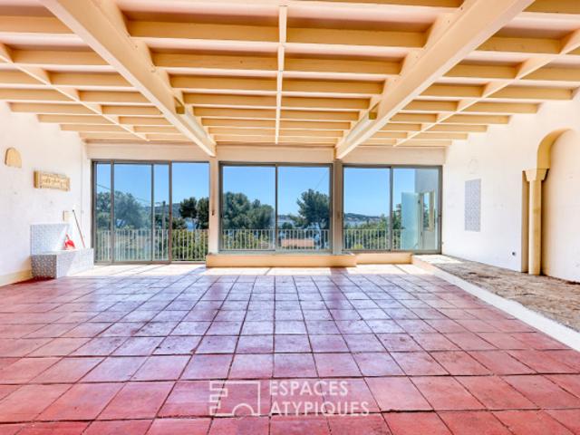 Appartement face à la baie du Lazaret à la Seyne sur Mer