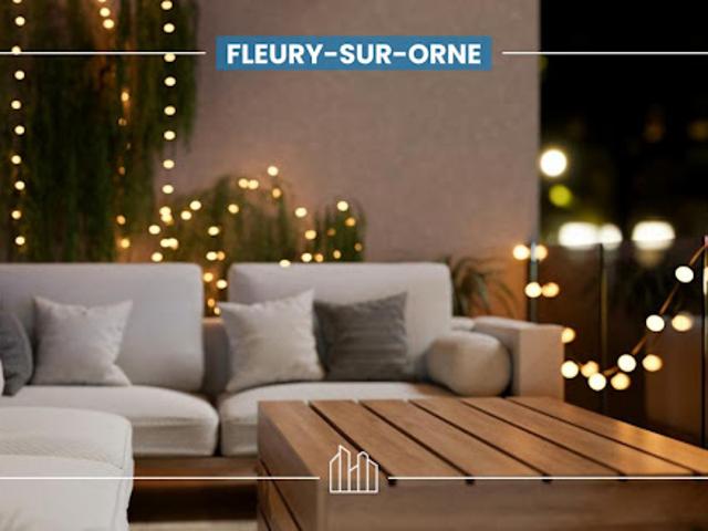 Appartement Fleury sur Orne 4 pièces CLOS LINA AU CŒUR DE VILLE