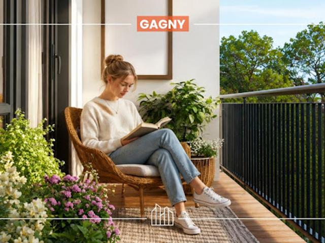Appartement Gagny 3 pièces RÉSIDENCE LÉA PROX GARE