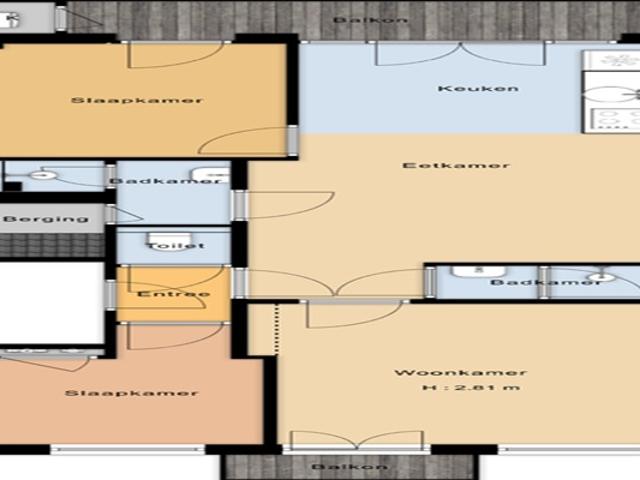 Appartement Gijsbrecht van Aemstelstraat in Amsterdam
