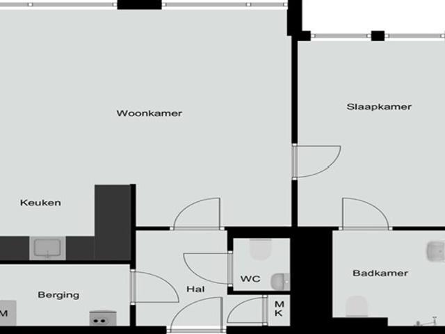 Appartement Godsweerderstraat in Roermond