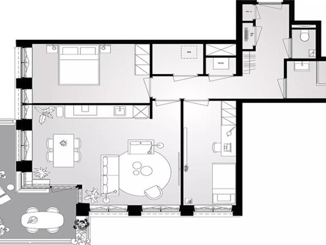 Appartement Grasweg in Amsterdam