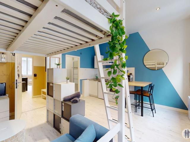 Appartement Grenoble T2 transformé en 2 studios