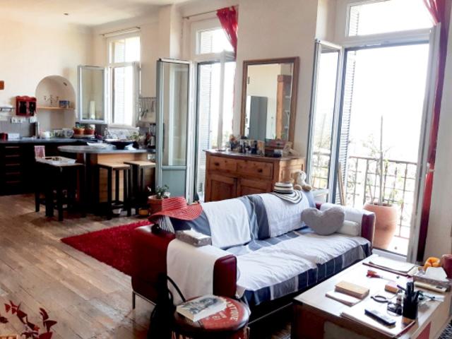 appartement Hausmannien T2 de 73m2 vue mer