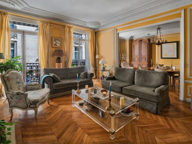 Appartement haussmannien 138 m² à deux pas du Trocadéro