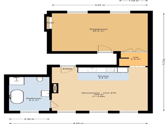 Appartement Herengracht in Leiden