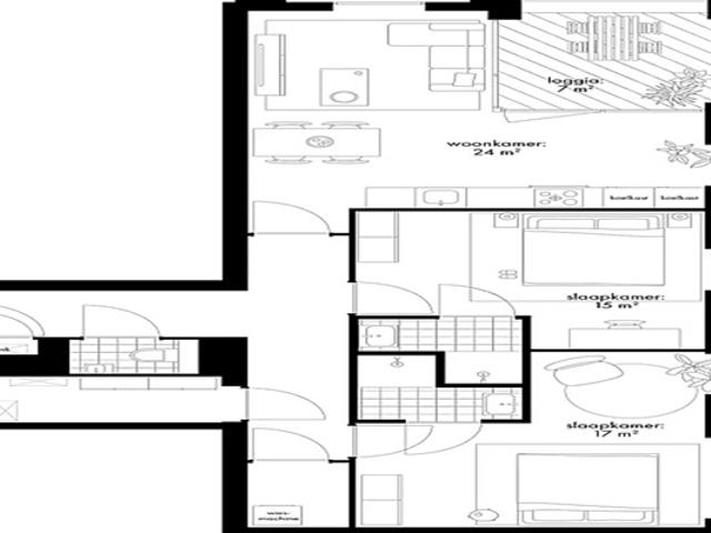 Appartement Hiraistraat in Amsterdam