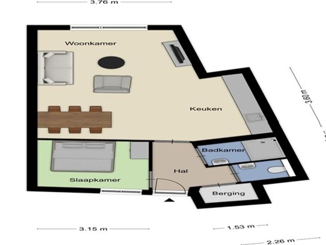 Appartement Hoogstraat in Eindhoven