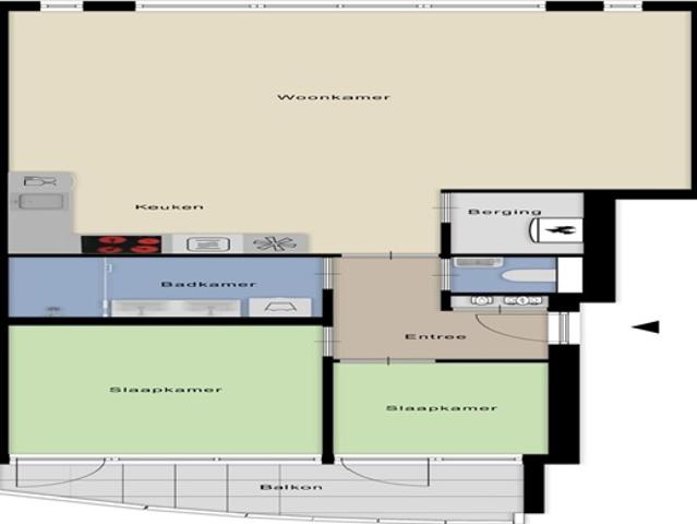 Appartement Hoefstraat in Tilburg