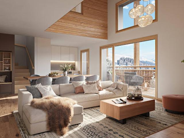 Appartement Huez 3 pièces Huez au centre de la station à deux pas du Palais des Sports
