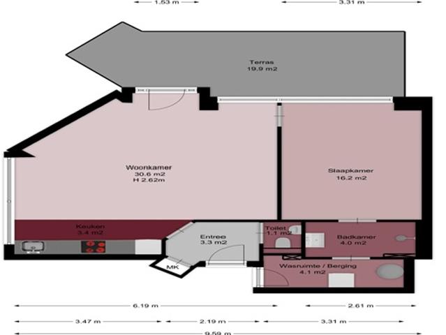 Appartement Huizingalaan in Utrecht