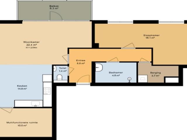 Appartement IJdoornlaan in Amsterdam