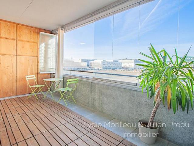 Appartement île de Nantes 4 pièces avec terrasse