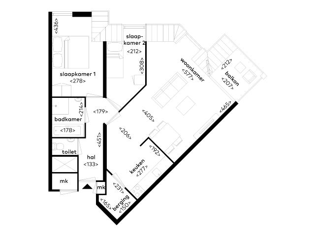 appartement in Tilburg, Anna Paulownahof