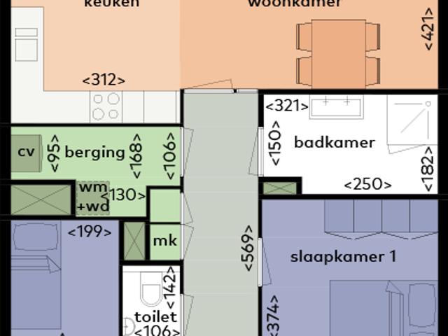 appartement in Utrecht, Wenenpromenade
