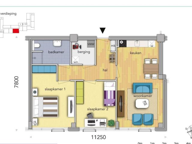 appartement in Vlaardingen, Westhavenkade