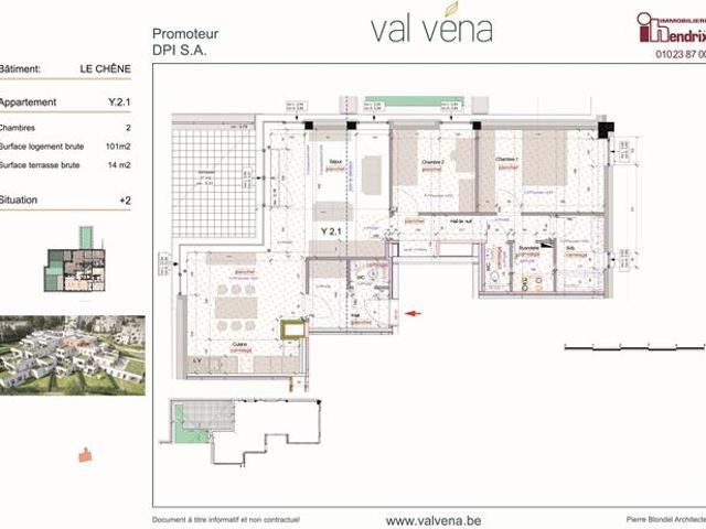 à vendre Appartement Wavre Chaussee des Nerviens