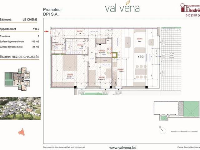 à vendre Appartement Wavre Chaussee des Nerviens