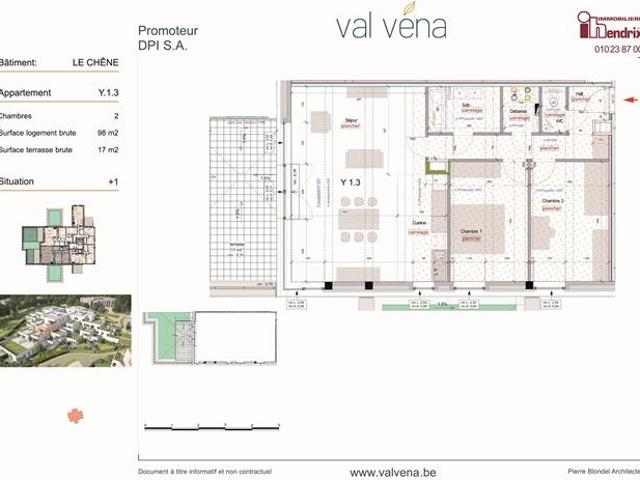 à vendre Appartement Wavre Chaussee des Nerviens