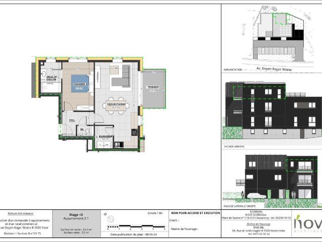 à vendre Appartement Yvoir Avenue Doyen Roger Woine