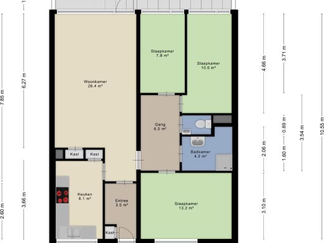 Appartement in Zaanstad