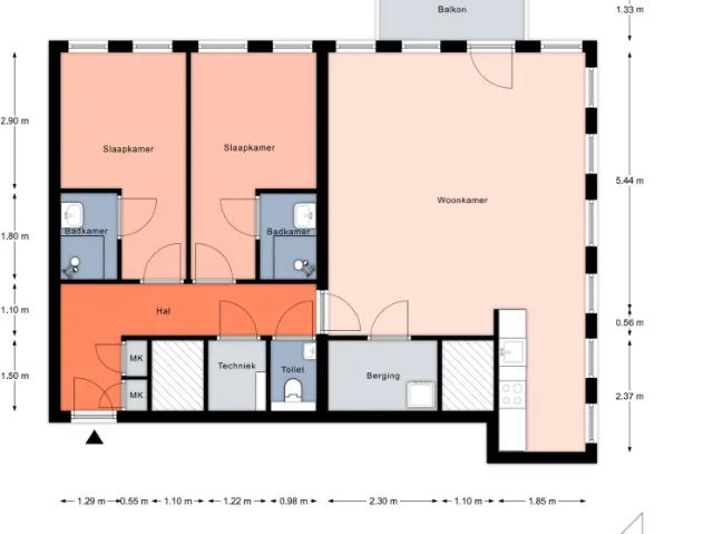 Appartement in Almere