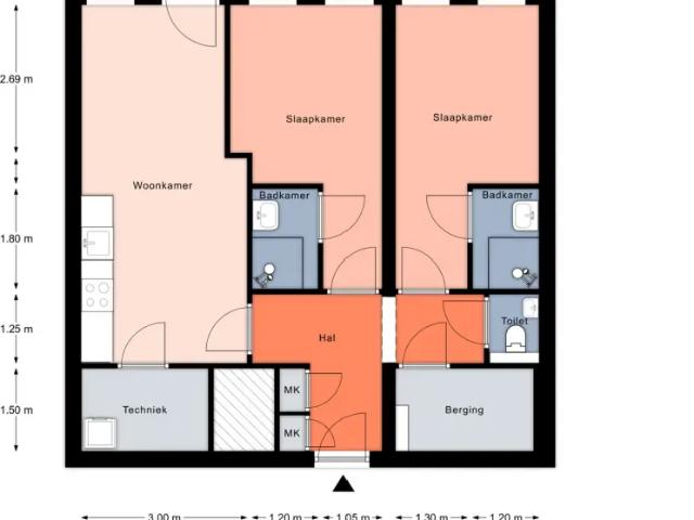 Appartement in Almere