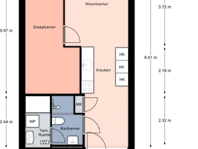 Appartement in Amsterdam