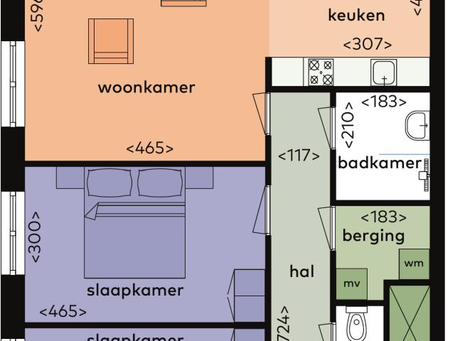 Appartement in Amsterdam