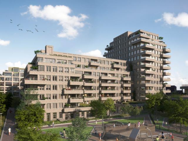 appartement in Amsterdam, Batteryparkstraat