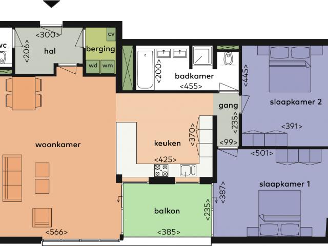 Appartement in Bergen op Zoom