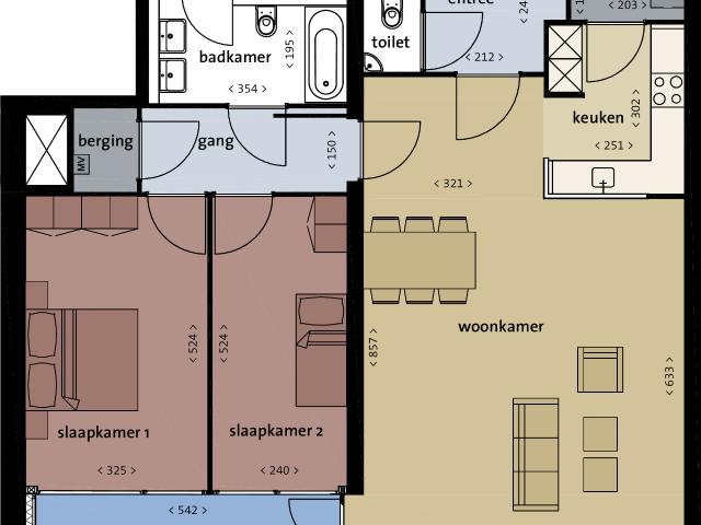 Appartement in Breda