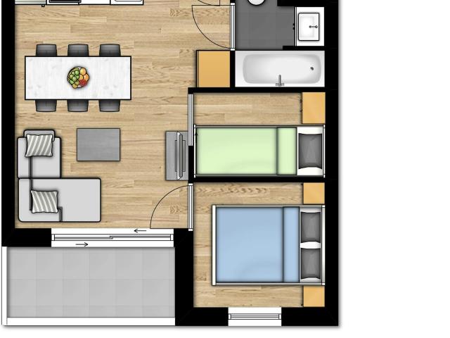 Appartement in Brugge