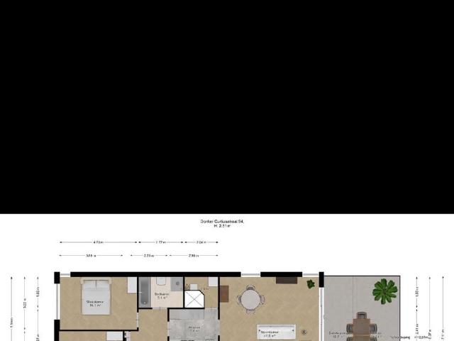 appartement in Den Haag, Donker Curtiusstraat