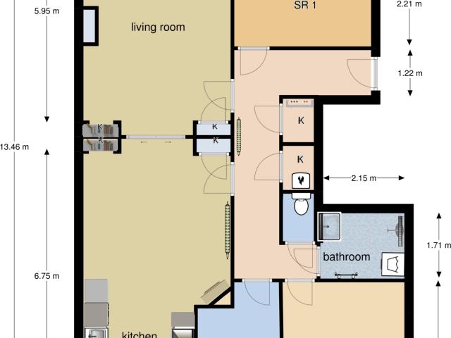 appartement in Den Haag, Goudenregenstraat