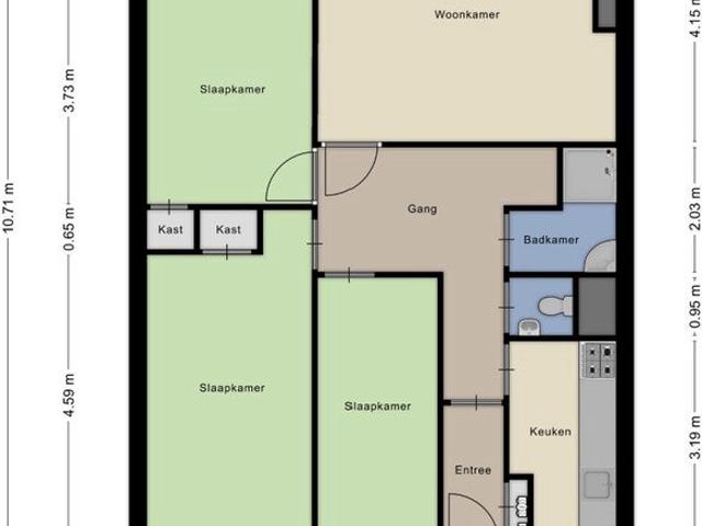 appartement in Den Haag, Nevenstede