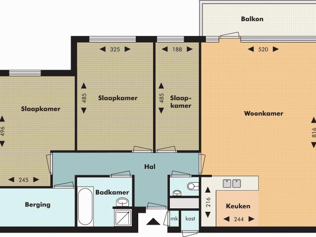 appartement in Eindhoven, Venbergsemolen